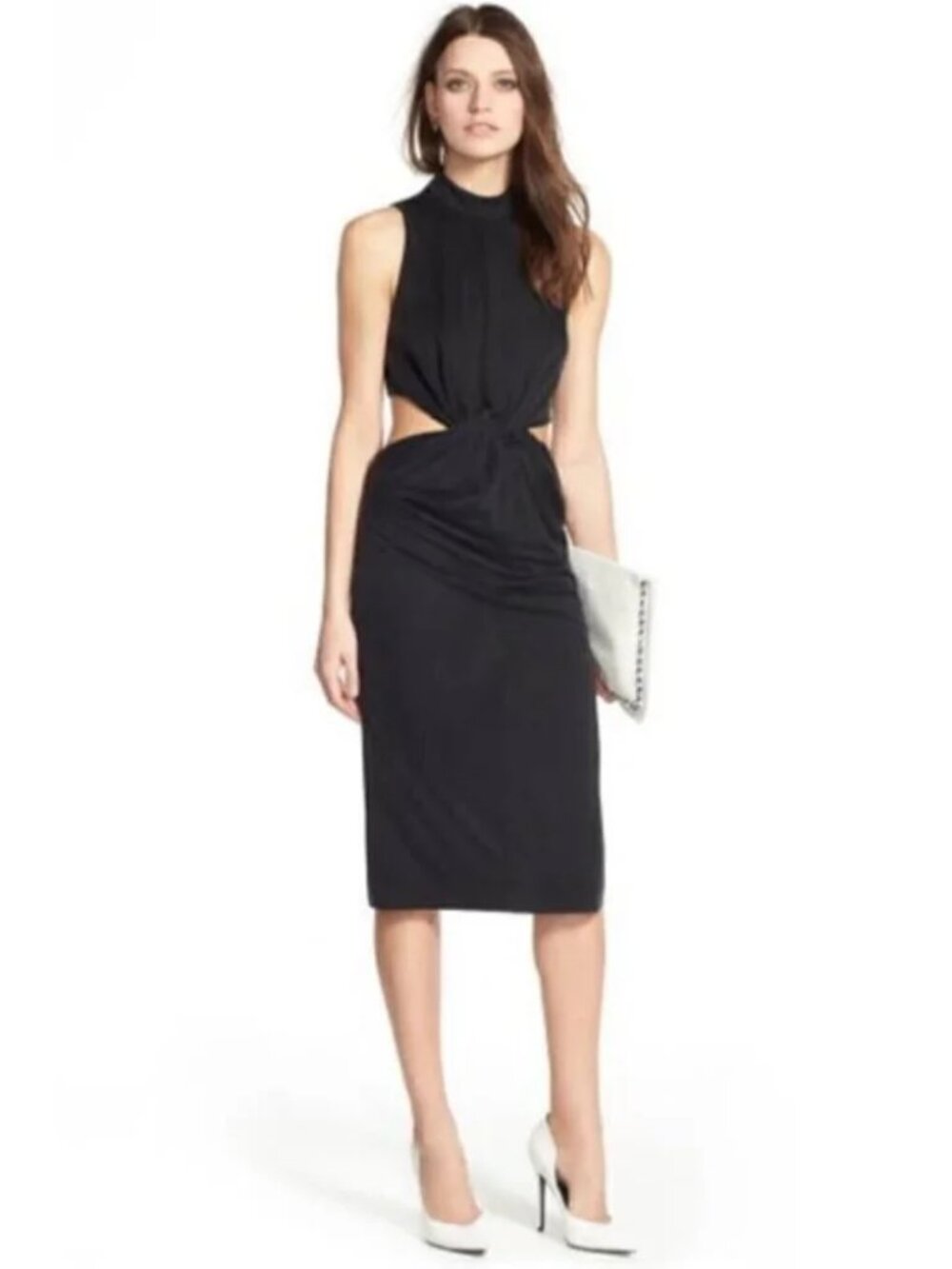 LBD by Kendall + Kylie with Open Back and Knot Front